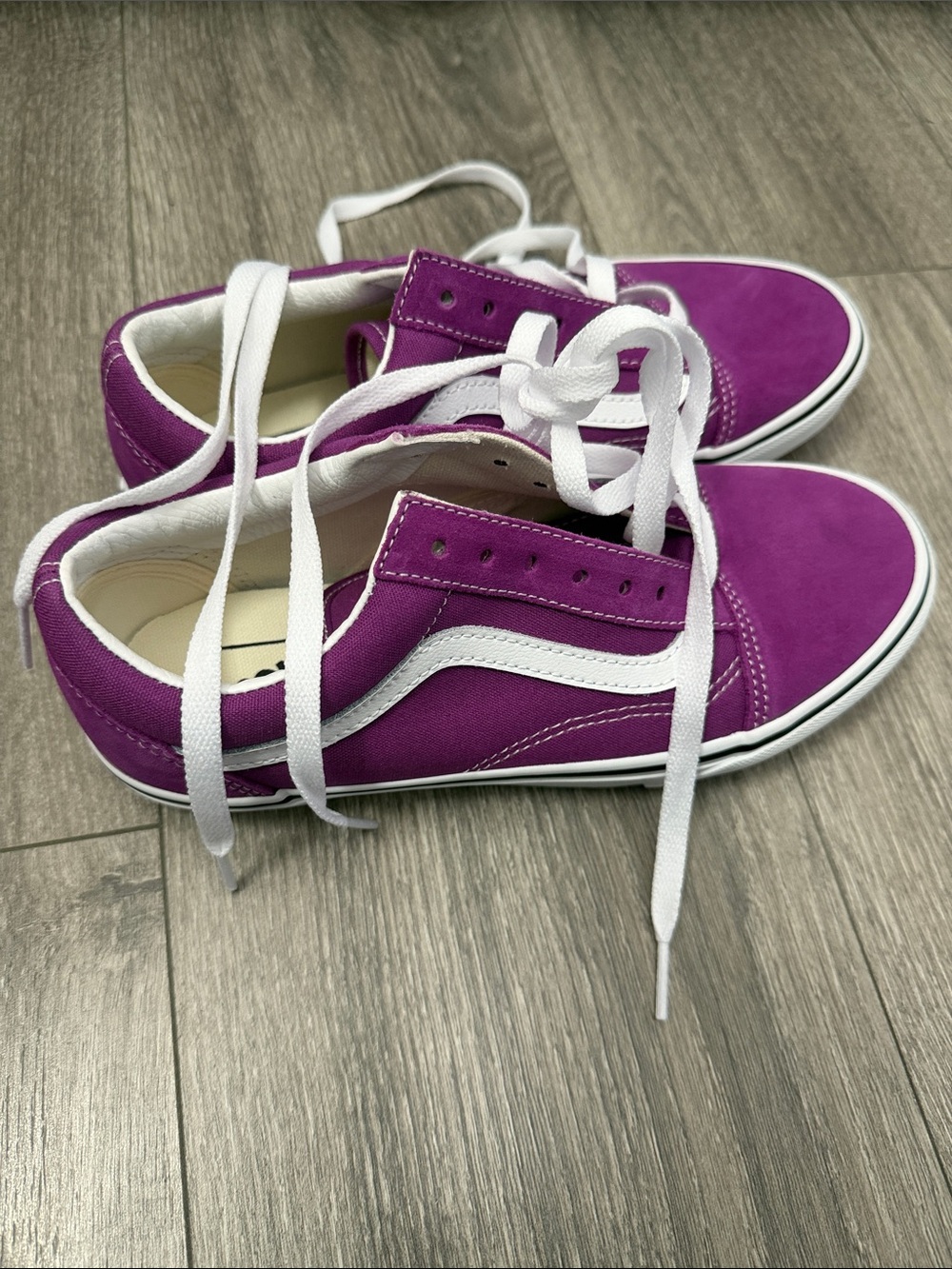 Brand New Vans Old Skool in Willowherb Women’s 7.5 - Picture 4 of 7